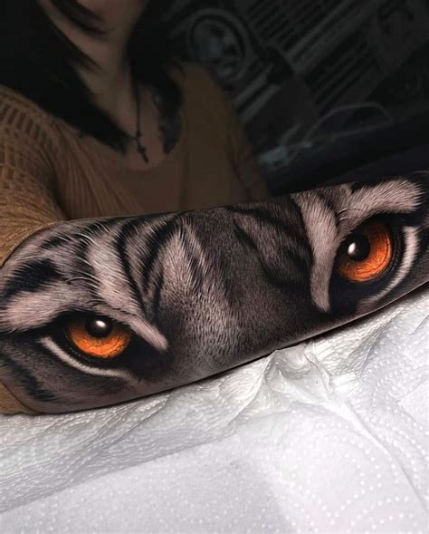 small tiger eye tattoo|658+ Tiger Eyes Tattoo Ideas